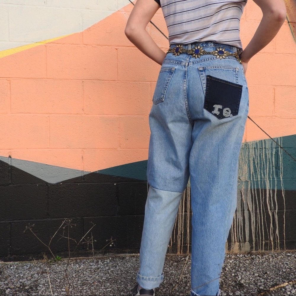 Reborn denim re.birth mom jeans